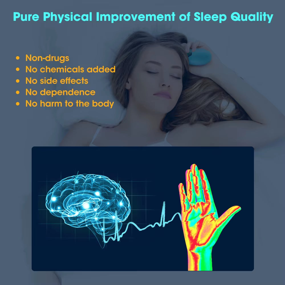 Sleep Aids CES Insomnia Device Pulse Egg Relieve Mental Tension Stress Eliminate Anxiety Depression Treatment Health