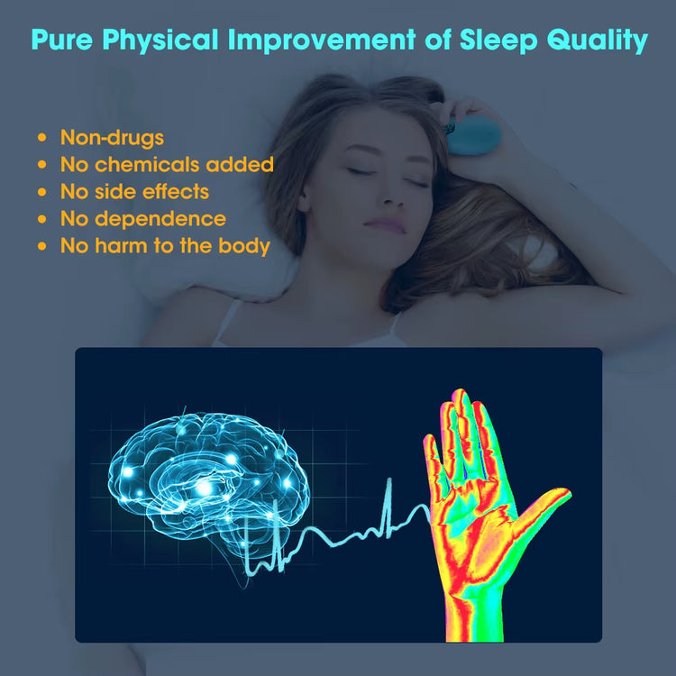 Sleep Aids CES Insomnia Device Pulse Egg Relieve Mental Tension Stress Eliminate Anxiety Depression Treatment Health