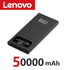 Lenove 120W Super Fast Charging Power Bank 200000Mah Ultralarge Capacity Digital Display Power Bank for Iphone External Battery